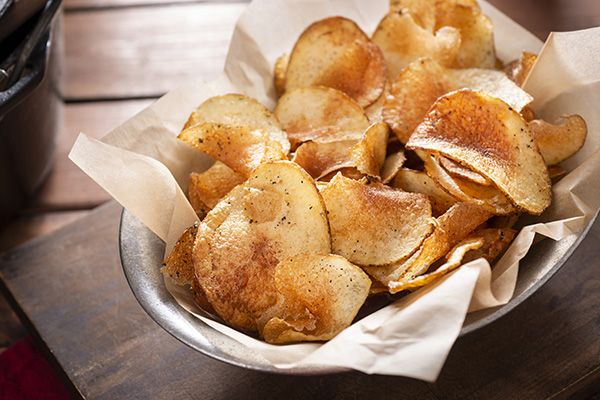 Fresh Homemade Potato Chips