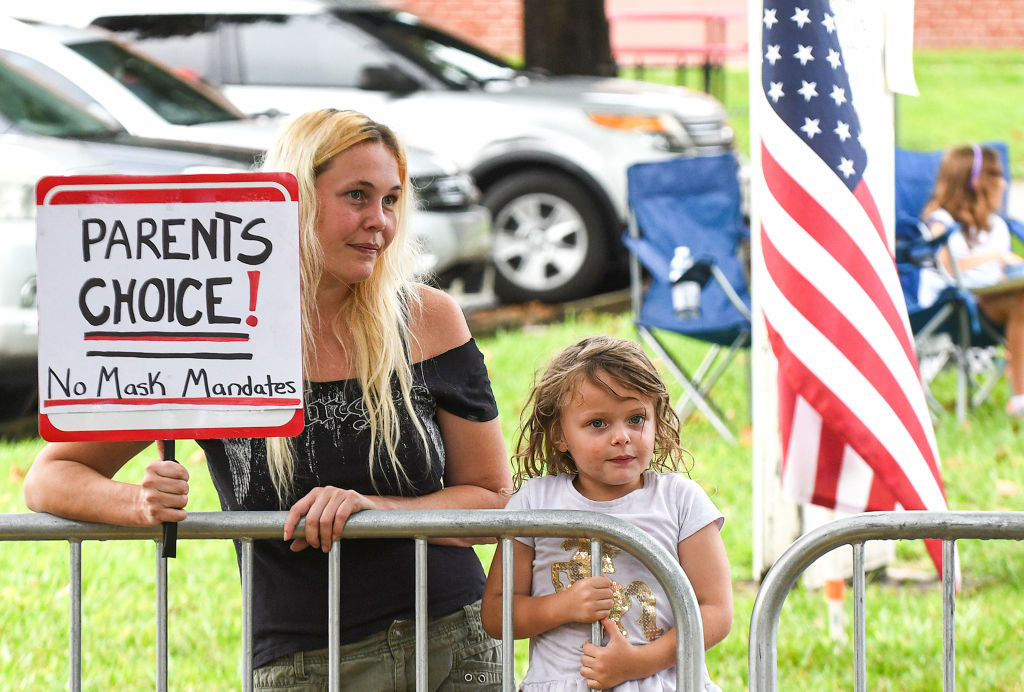 Florida mask protest