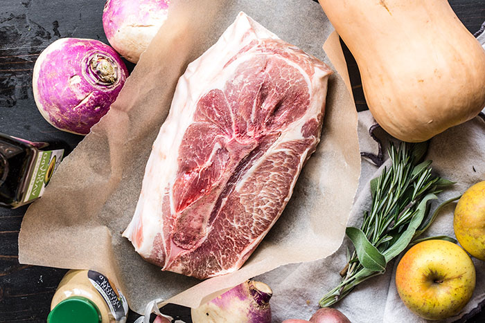 One-pot Braised Pork, Root Vegetables, and Butternut Squash