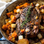 finished one pot braised pork with root vegetables recipe