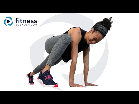 Descending Intervals Bodyweight HIIT Circuits