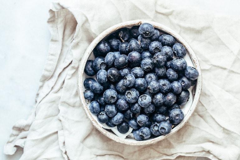 detox foods blueberries