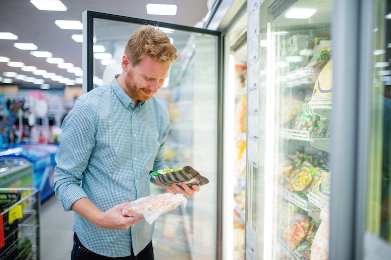 buying frozen vegetables