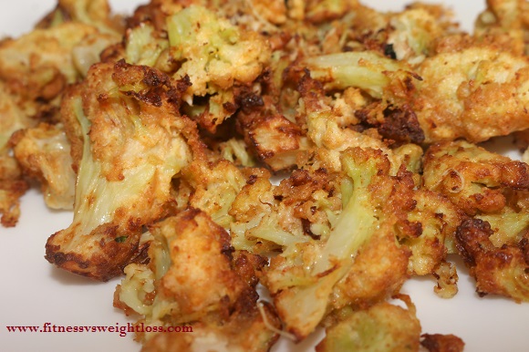 halthy air fryer recipe cauliflower recipe crunchy