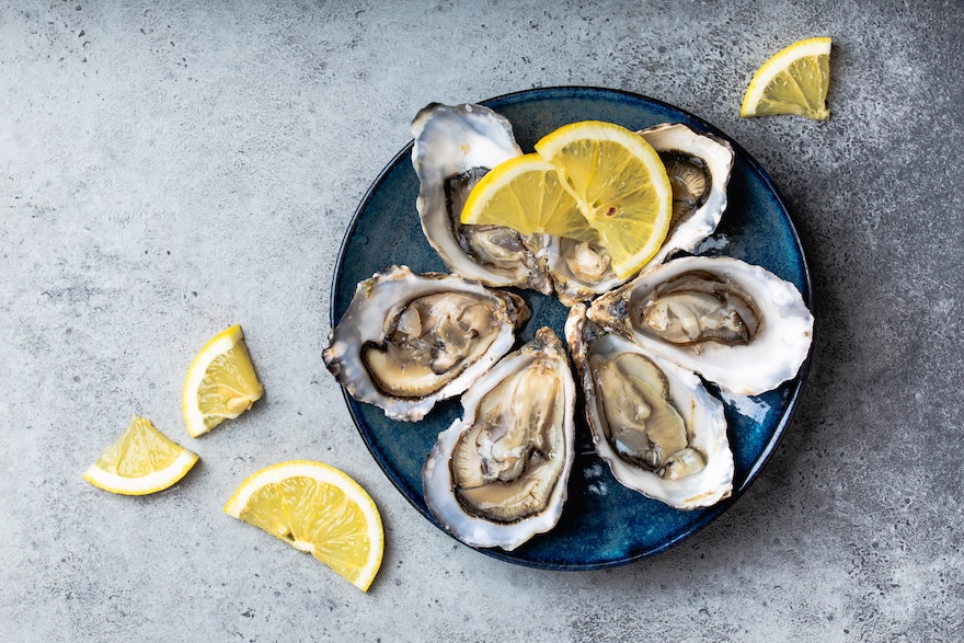 zinc benefits oysters
