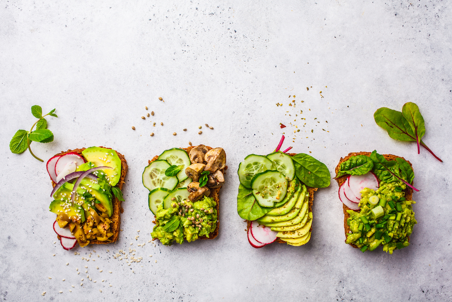 healthy meal ideas avocado toast