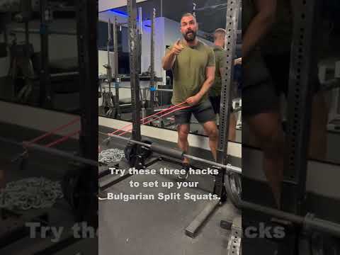 Simple Gym Hacks For a Better Bulgarian Split Squat