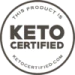 Keto Certified food label