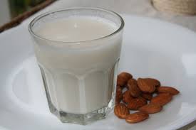 milk almonds