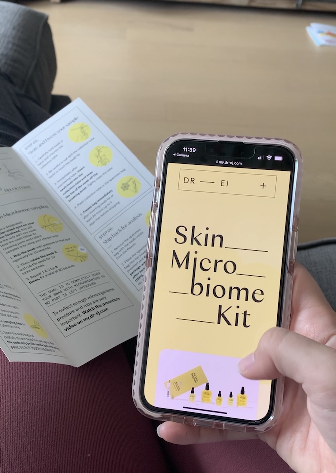 skin microbiome test kit