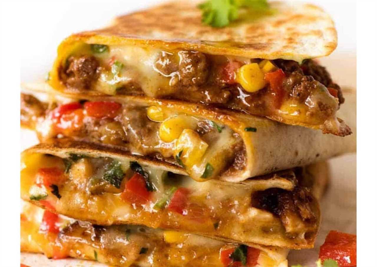 quesadillas