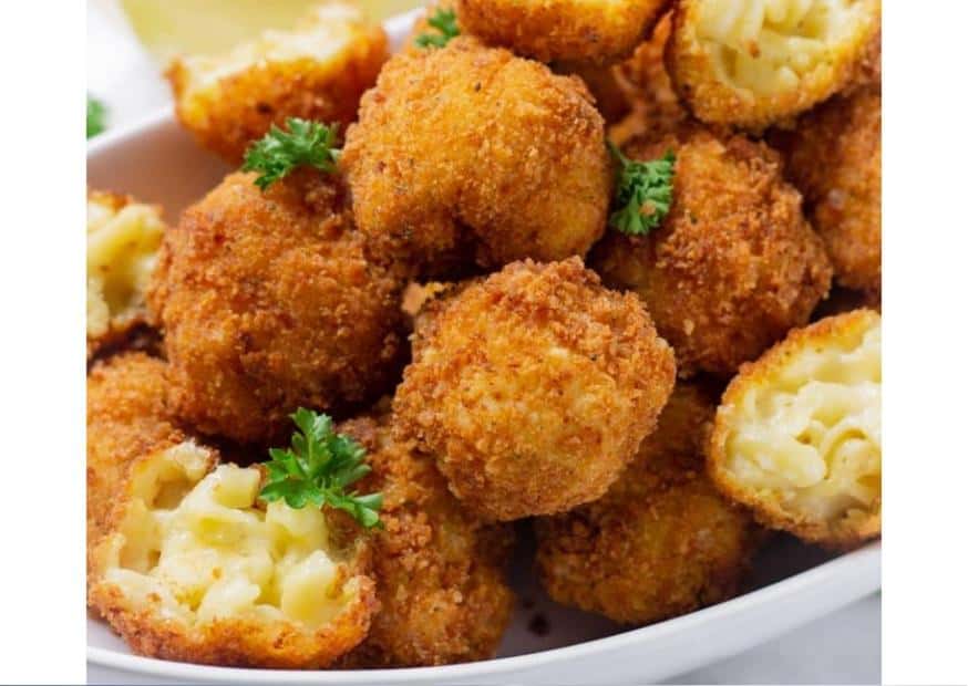 mac and cheese bites