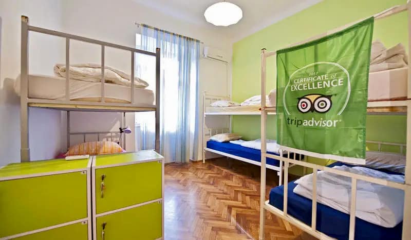 The interior of Split Guesthouse & Hostel in Split, Croatia