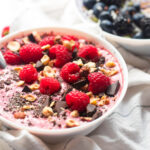 raspberry smoothie bowl