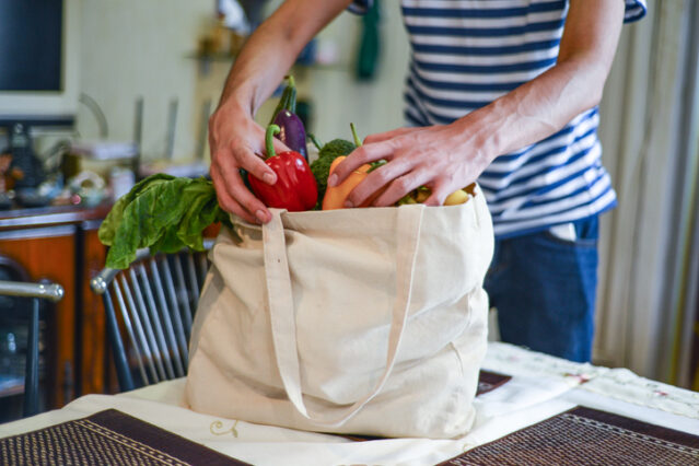 Bag of vegetables