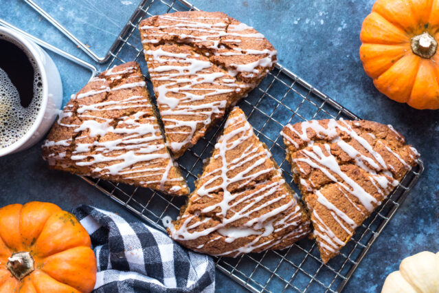 gluten free pumpkin scones