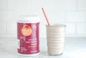 Protein powder and protein shake