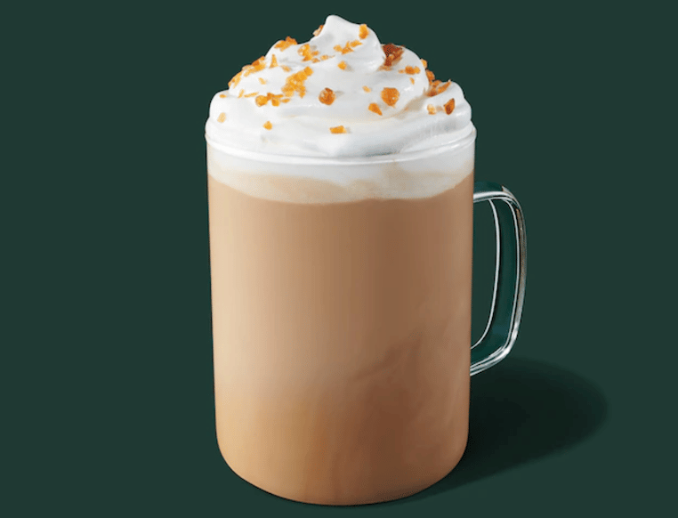starbucks holiday drinks caramel latte