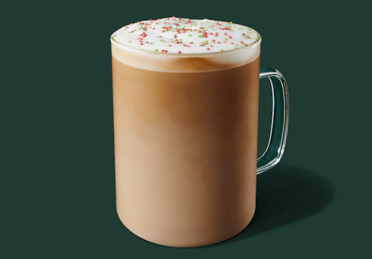 starbucks holiday drinks sugar cookie latte