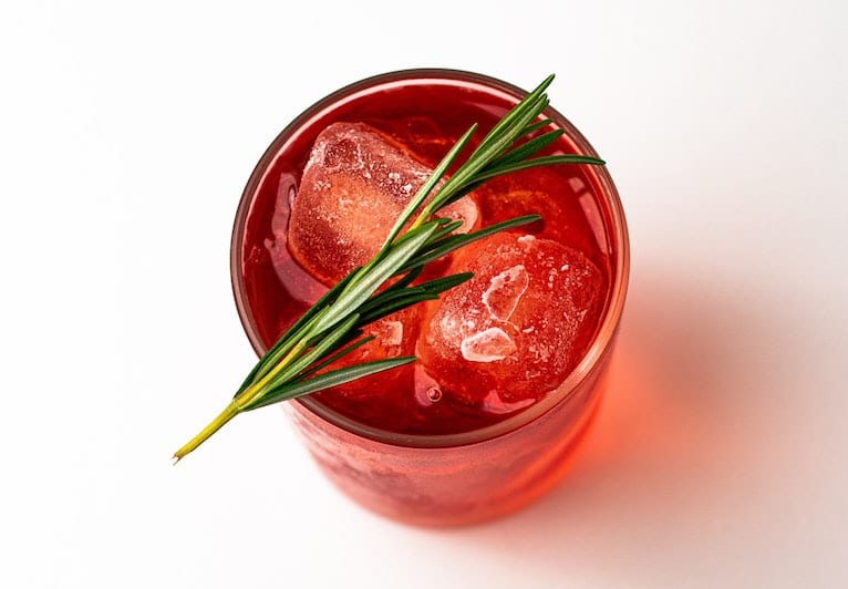 healthy cocktail pom margarita