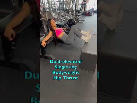 Try these 3 killer Hip Thrust variations! #fyp #glutelab #shorts #glutes #fitness #gluteworkout 🍑