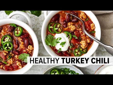 healthy turkey chili