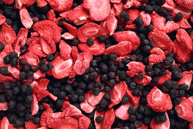 Trader Joe's Freeze Dried Strawberries and Blueberries