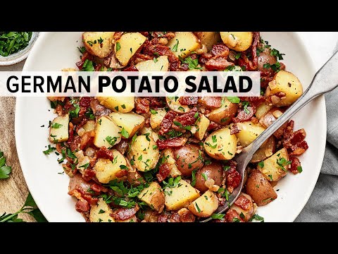 german potato salad with bacon