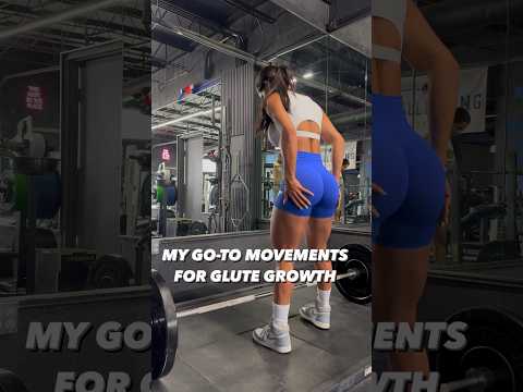 My Go-to movements for glute growth 🍑✍🏽 #glutelab #glutes #gluteworkout #shorts