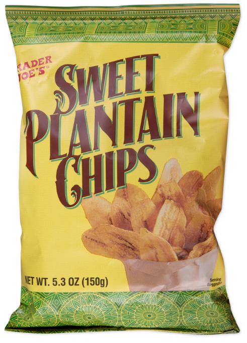 sweet plantain chips | Best Trader Joe's Snacks