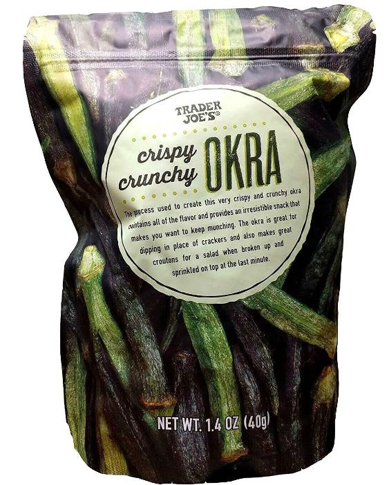 crispy okra | Best Trader Joe's Snacks