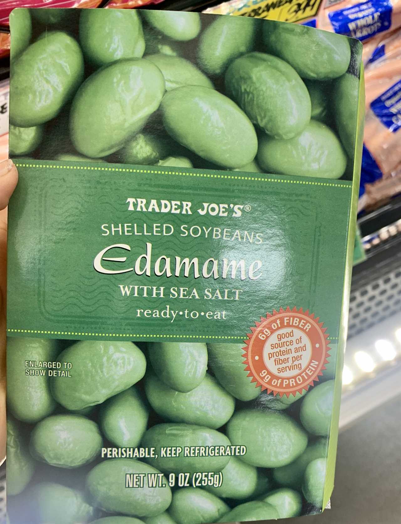 edamame | Best Trader Joe's Snacks