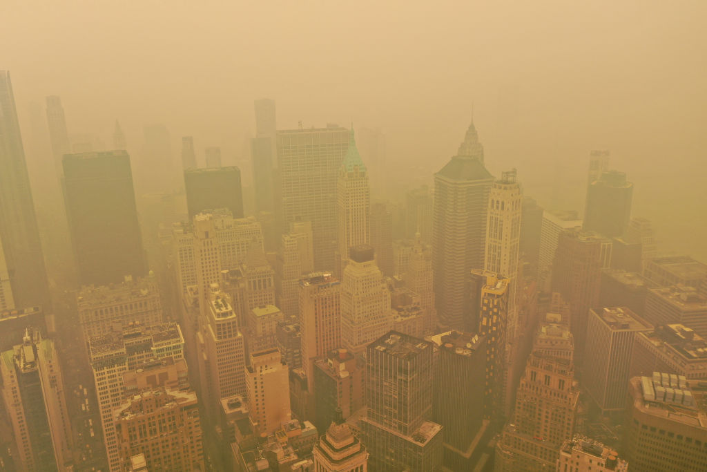 On June 7, 2023, New York City was in the midst of an "unprecedented event" as smoke from raging wildfires in Canada enveloped the U.S's largest city. 