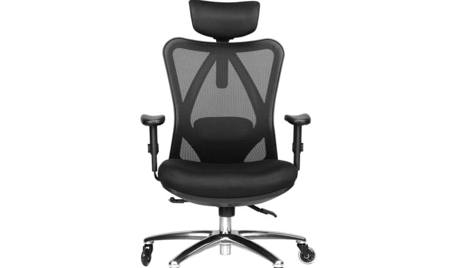 A comfortable office chair