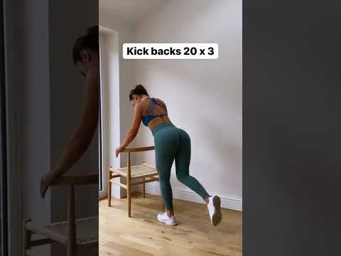 Booty workout at home 🔥