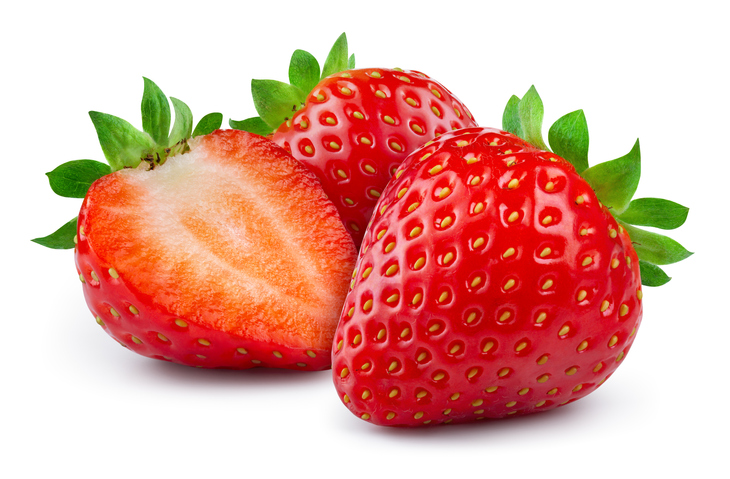 Isolated Image of Strawberries | Low Carb Fruits