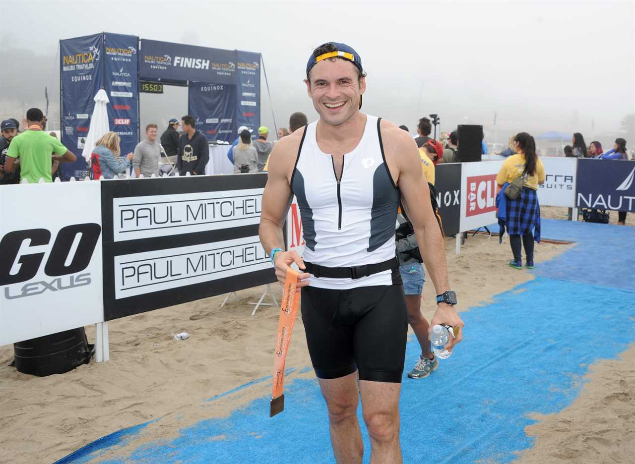 Adan Canto at the Nautica Malibu Triathlon Presented By Equinox