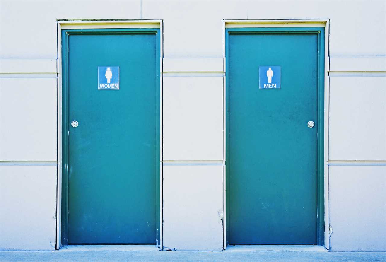 Public Restroom Doors