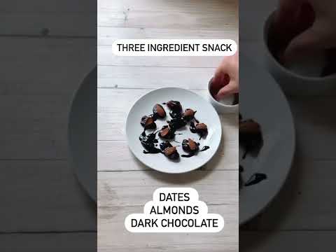 8fit | Dark Chocolate Date Snack #Shorts