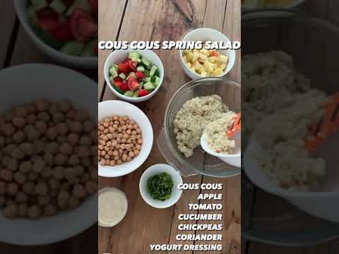8fit | Cous Cous Spring Salad #Shorts