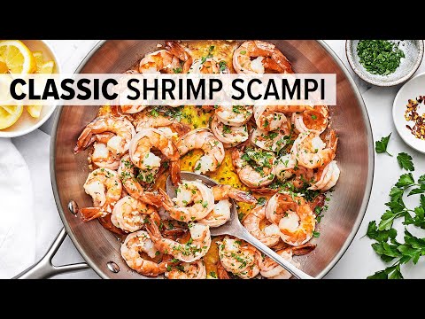 cooking shrimp scampi