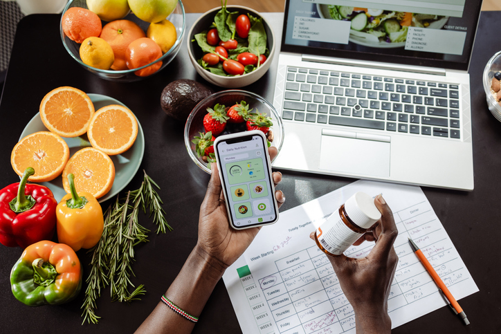 POV Shot of Person Checking Nutrition Facts of Food | Calories to Maintain Weight