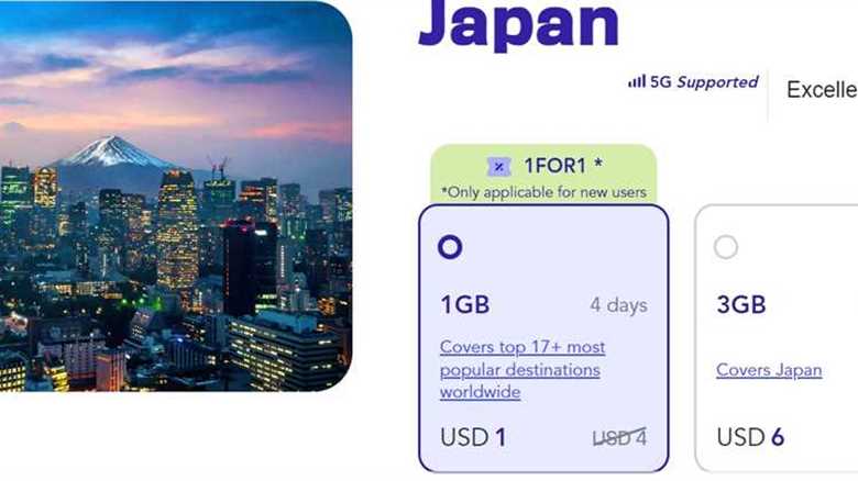 Japan's Best eSIM Card for Travel