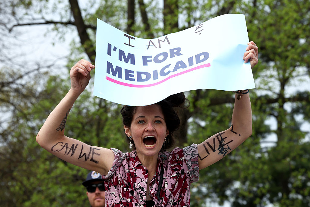 Reproductive Rights Advocates Rally As Supreme Court Hears Planned Parenthood Case