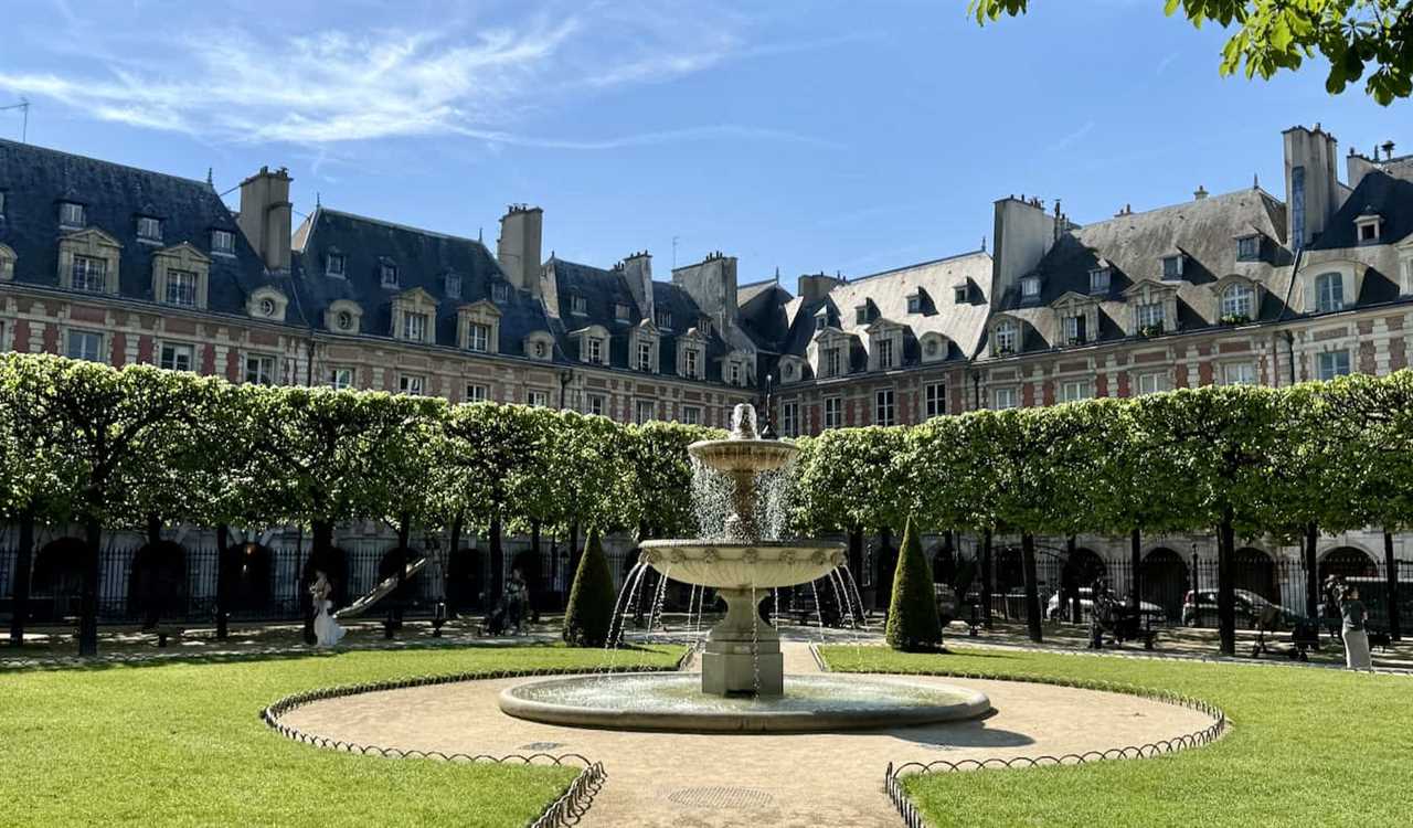 A sunny day exploring off the beaten path in Paris, France
