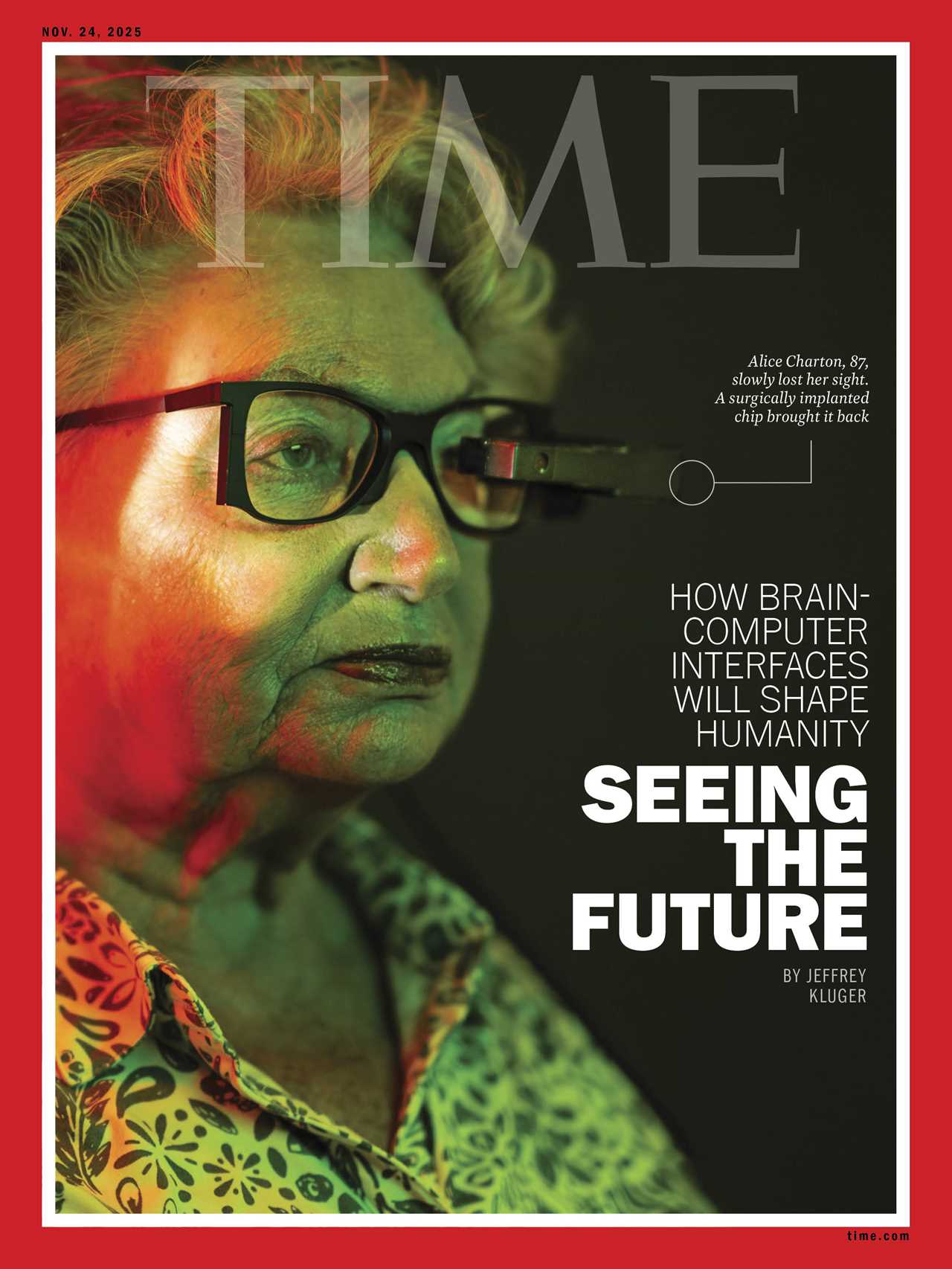 Brain Computer Interface Time Magazine cover
