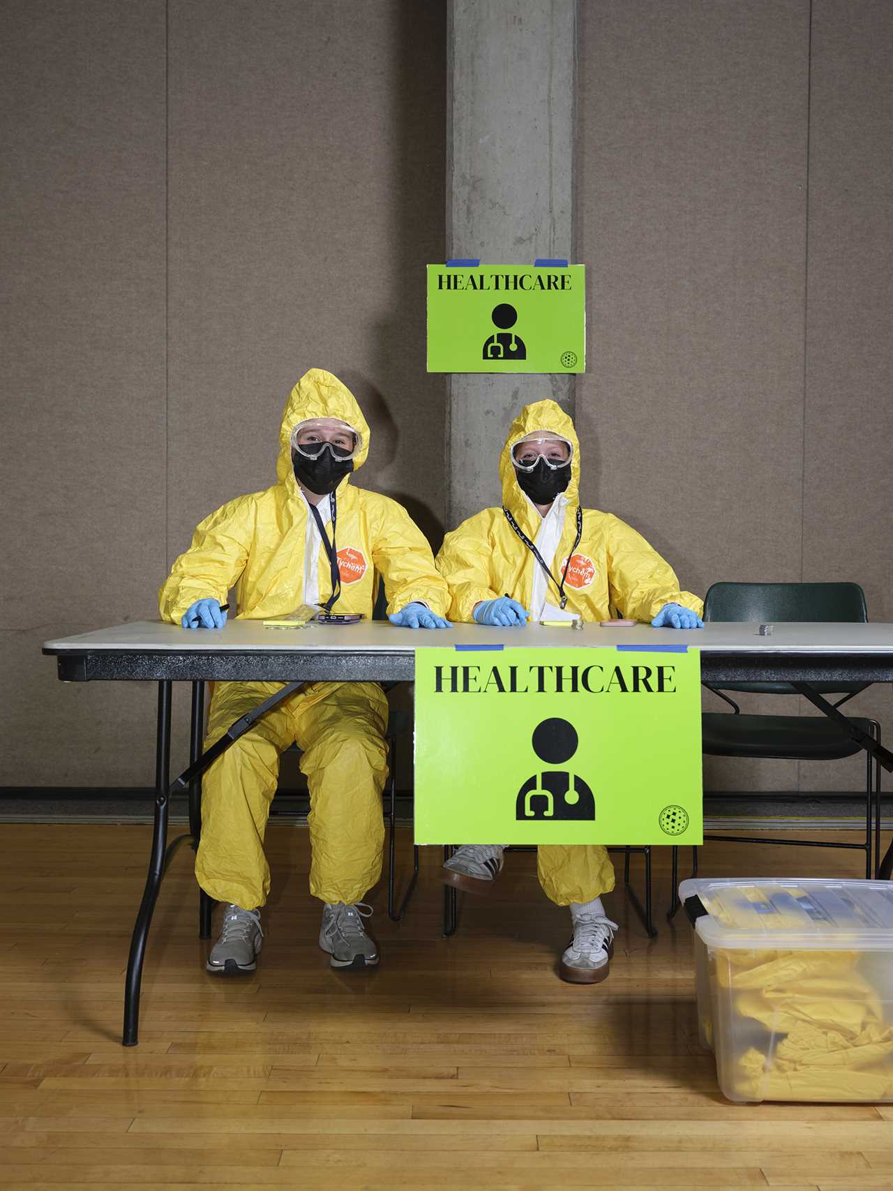 Students participate in Operation Outbreak on Oct. 3, 2025 at Utah Valley University in Orem, Utah.