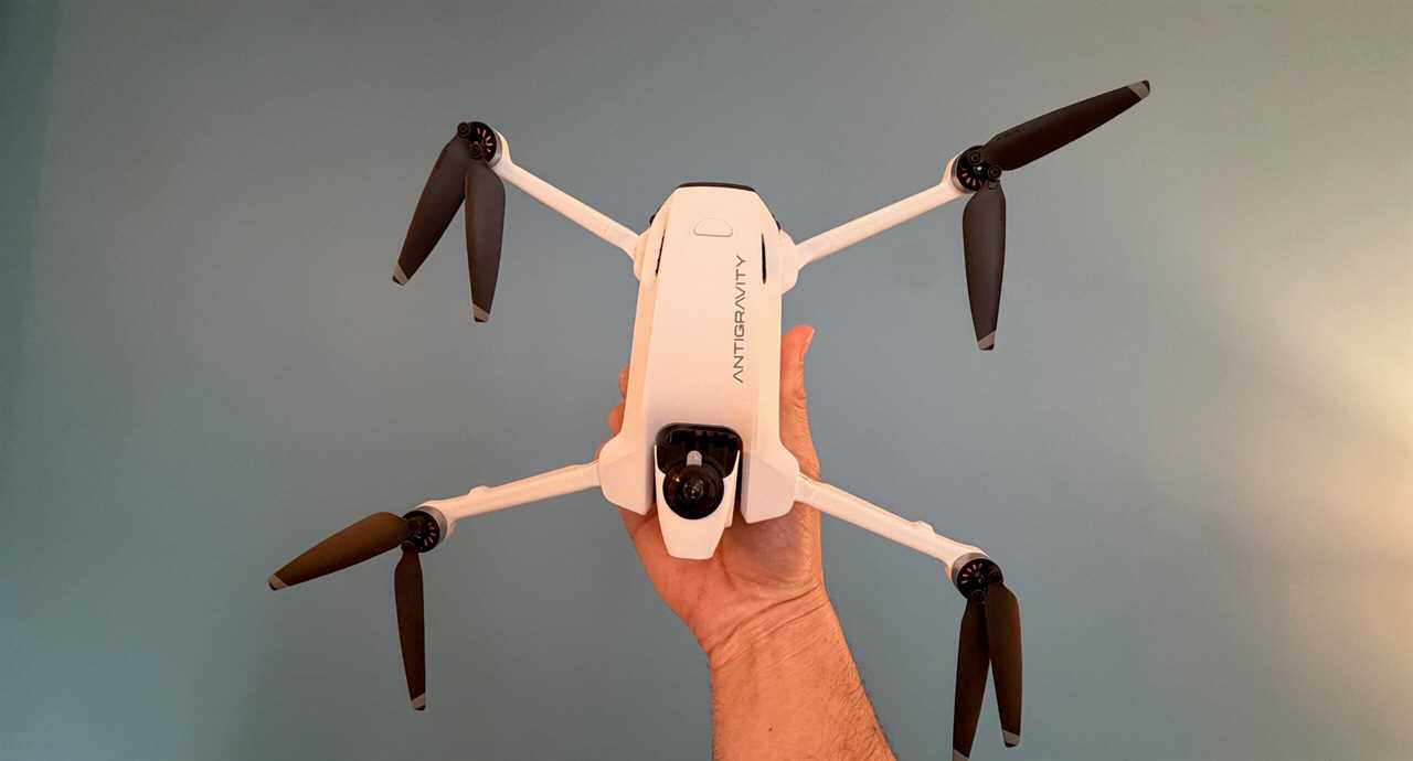Antigravity 360 A1 drone on a table
