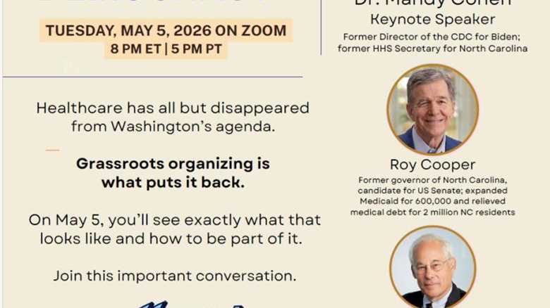 Come help save democracy!